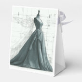 Elegante Fashion Fevor Boxen - Parfüm & Gown Geschenkschachtel (Rückseite)