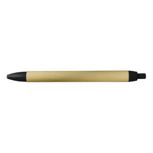 Elegante Faux-Bürstgold-Kunst Kugelschreiber