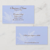 Elegante Feathers Business Cards Visitenkarte (Vorne/Hinten)