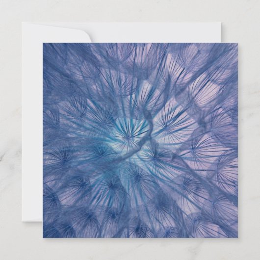 Elegante Feathers Wedding Einladung (Rückseite)