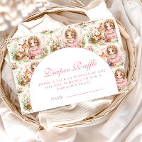 Elegante Feen-Baby-Party-Windel-Raffle