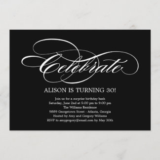 Elegante Feier Allgemeine Party Einladung