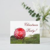 elegante Feier Einladung (Stehend Vorderseite)