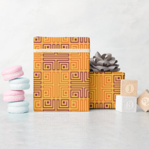 Elegante Feier Liebe Vintage Geschenkwrap Geschenkpapier
