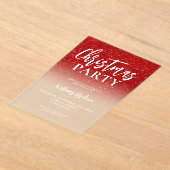 Elegante Feier Weihnachten Einladung (Ablage )