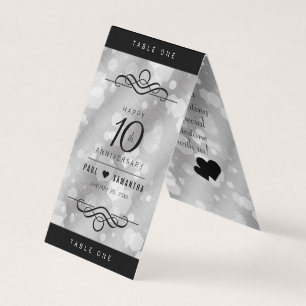 Elegante Feier zum 10. Geburtstag von Zinn