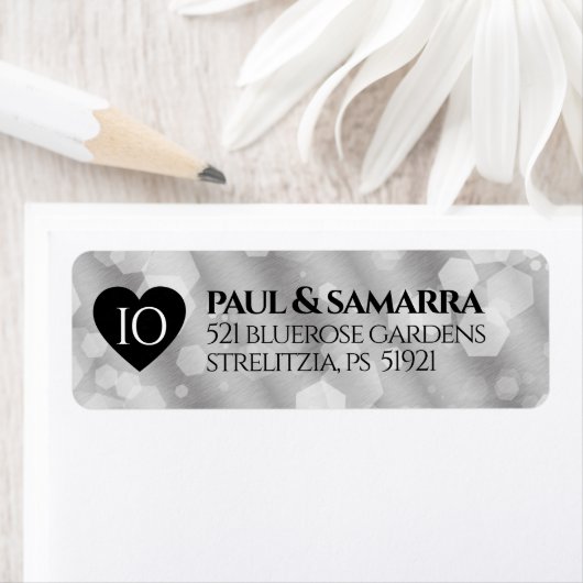 Elegante Feier zum 10. Geburtstag von Zinn (Insitu)