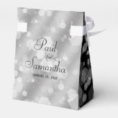 Elegante Feier zum 10. Geburtstag von Zinn Geschenkschachtel (Rückseite)