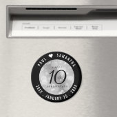 Elegante Feier zum 10. Geburtstag von Zinn Magnet (In Situ (Geschirrspüler))