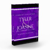 Elegante Feier zum 12. Geburtstag der Seidenhochze Fotoblock (Links)