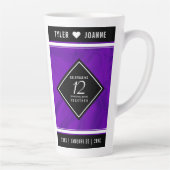 Elegante Feier zum 12. Geburtstag der Seidenhochze Milchtasse (Rechts)