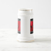 Elegante Feier zum 15. Rose Bierglas (Mittel)