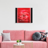 Elegante Feier zum 15. Rose Leinwanddruck (Insitu (Wohnzimmer))