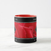 Elegante Feier zum 15. Rose Tasse (Zentrum)