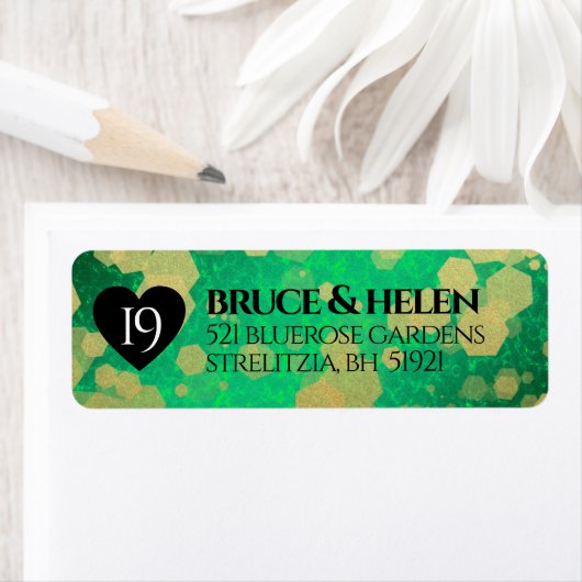 Elegante Feier zum 19. Jadefest zum Jahrestag der  (Insitu)