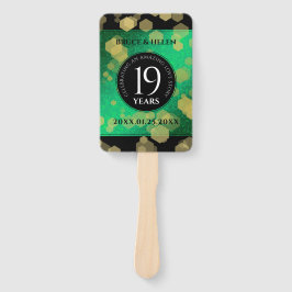 Elegante Feier zum 19. Jadefest zum Jahrestag der  Fächer