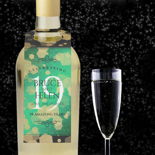 Elegante Feier zum 19. Jadefest zum Jahrestag der  Flaschenanhänger