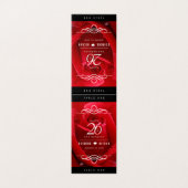 Elegante Feier zum 26. Rose (Außenseite Aufgefaltet)