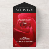 Elegante Feier zum 26. Rose All In One Einladung (Außenbereich)