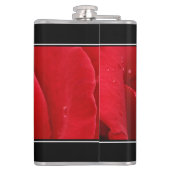 Elegante Feier zum 26. Rose Flachmann (Rückseite)