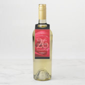 Elegante Feier zum 26. Rose Flaschenanhänger (Auf Flasche)