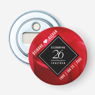 Elegante Feier zum 26. Rose Flaschenöffner