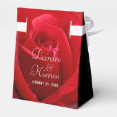 Elegante Feier zum 26. Rose Geschenkschachtel (Rückseite)