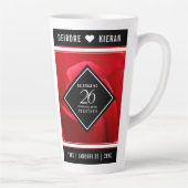 Elegante Feier zum 26. Rose Milchtasse (Rechts)