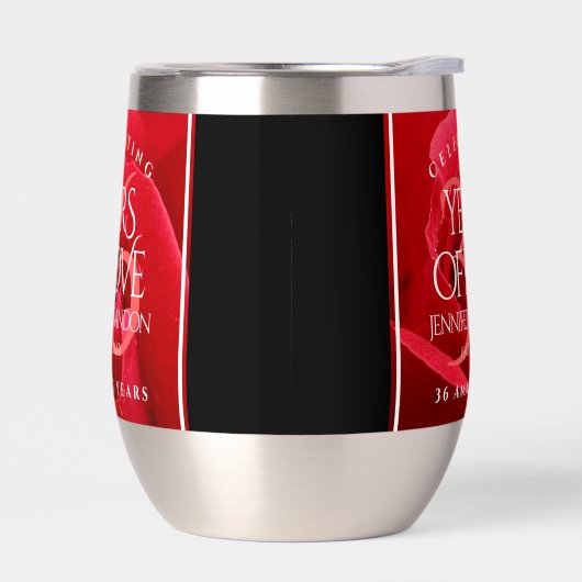 Elegante Feier zum 36. Rose (Links)