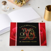 Elegante Feier zum 36. Rose Gästebuch