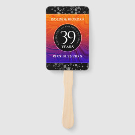 Elegante Feier zum 39. Geburtstag der Hochzeit Fächer