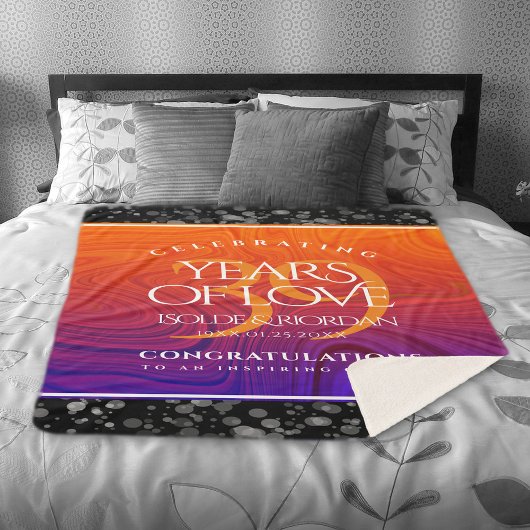 Elegante Feier zum 39. Geburtstag der Hochzeit Sherpadecke