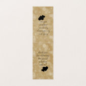 Elegante Feier zum Hochzeitstag (Innenseite Aufgefaltet)