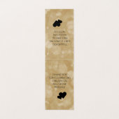 Elegante Feier zum Hochzeitstag (Innenseite Aufgefaltet)