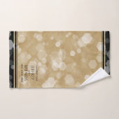 Elegante Feier zum Hochzeitstag Badhandtuch Set (Handtuch)