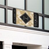 Elegante Feier zum Hochzeitstag Banner (Äußeres Gebäude)