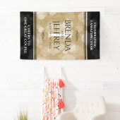 Elegante Feier zum Hochzeitstag Banner (Insitu)