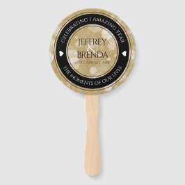 Elegante Feier zum Hochzeitstag Fächer