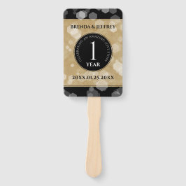 Elegante Feier zum Hochzeitstag Fächer