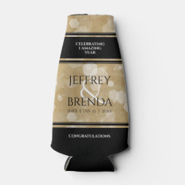 Elegante Feier zum Hochzeitstag Flaschenkühler