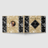 Elegante Feier zum Hochzeitstag Gästebuch (Voll)