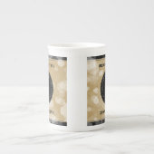 Elegante Feier zum Hochzeitstag Porzellantasse (Vorderseite)