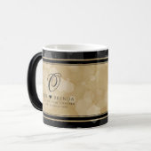 Elegante Feier zum Hochzeitstag Verwandlungstasse (Vorderseite Links)