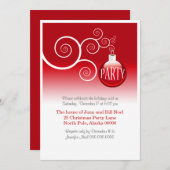 Elegante Feierlichkeiten Einladung (Vorne/Hinten)