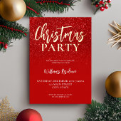 Elegante Feiertage Weihnachten Folieneinladung