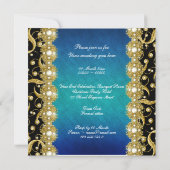 Elegante Feiertagsfunktion "Jahresende" Einladung (Rückseite)