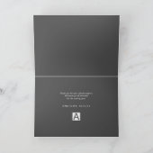 Elegante Feiertagskarte (Innenseite)