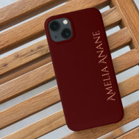 Elegante Feminine Rose Gold & Rote Schriftzeichen