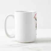 Elegante Feste mit Laternenweihnachtsfest Kaffeetasse (Links)