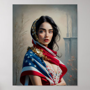 Elegante festliche Wandkunst Poster